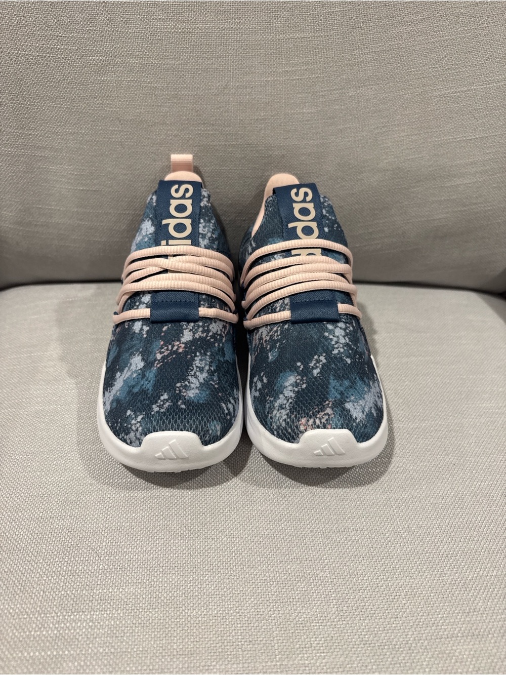 adidas kids Blue & Pink Athletic Slip-On Sneakers